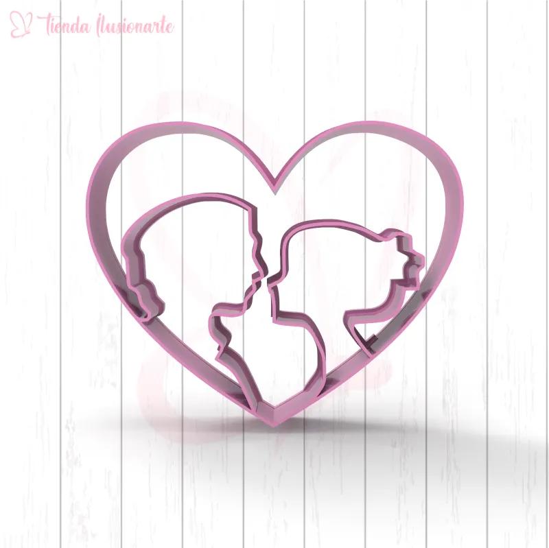 Corazón pareja - San Valentín