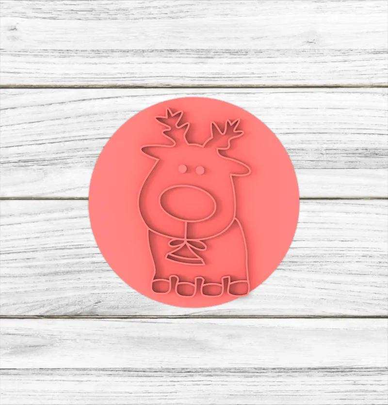 Sello/Stamp Reno Navidad