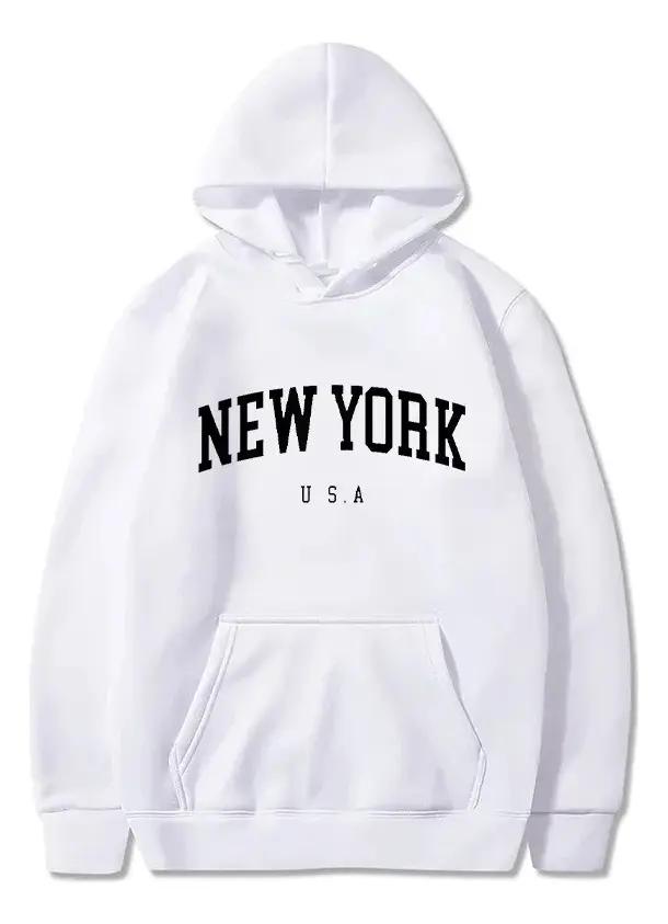 Buzo Con Capucha New York Usa Para Niño