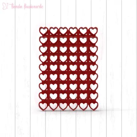 Texturizador/Multi Cortante Corazones 2cm