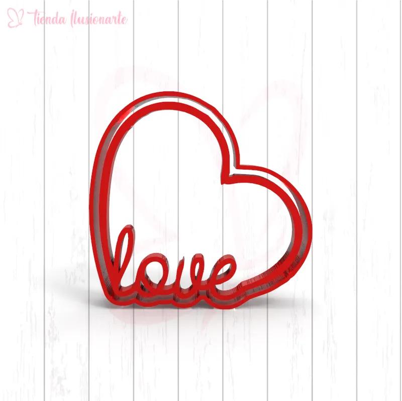 Corazón Love - San Valentín